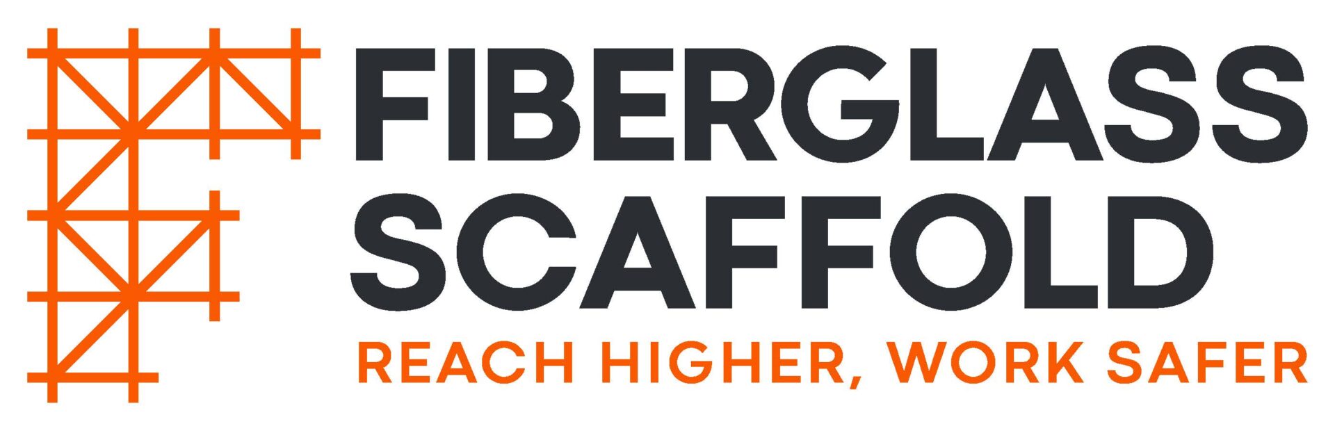 Logo with bold black and orange text emphasizing ambition and achievement.