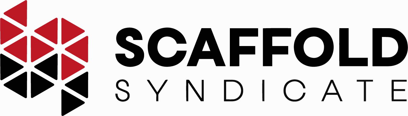 Minimalist black and white text logo with partial letters.